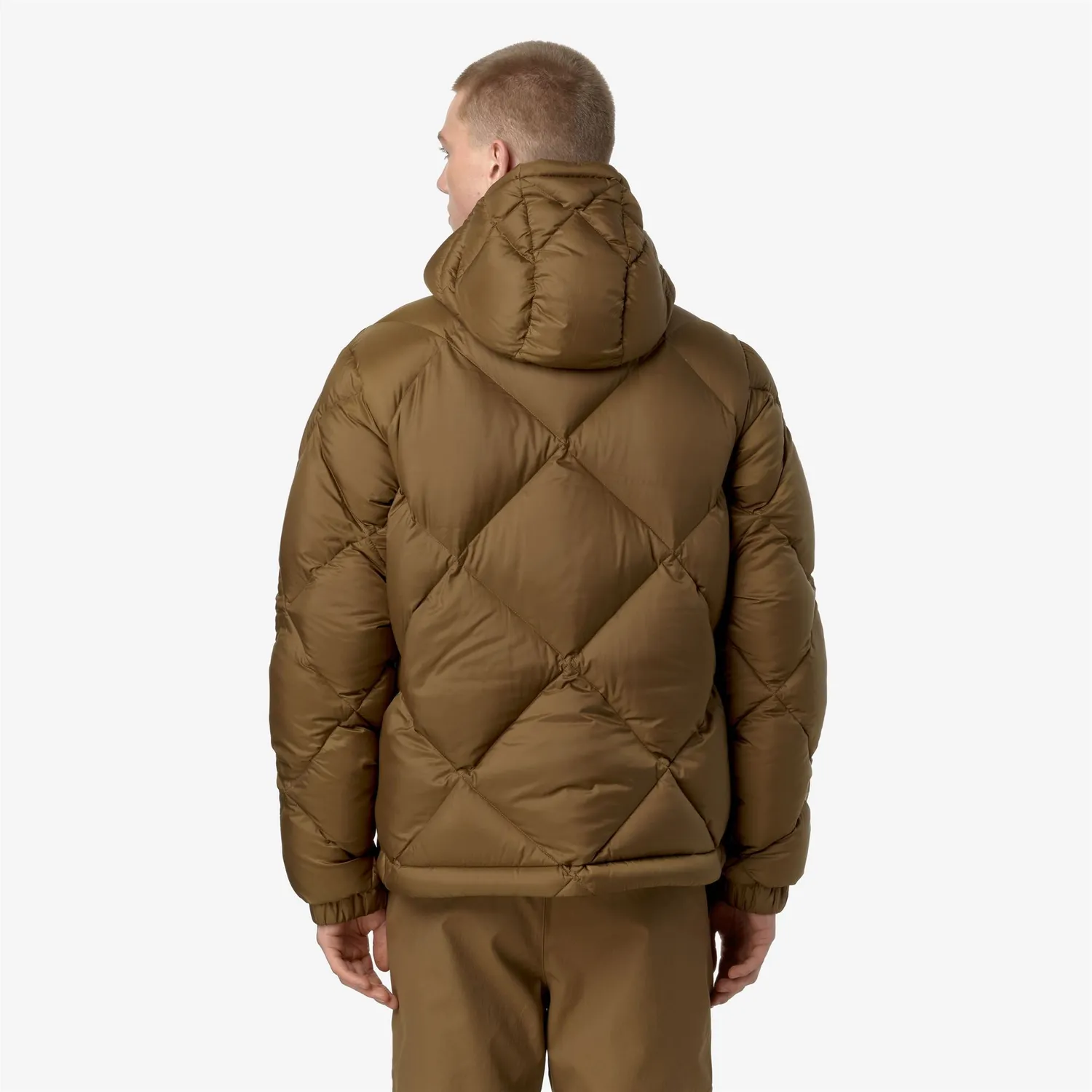 K-Way Quill Super Light Thermo Heavy geaca maro cu puf