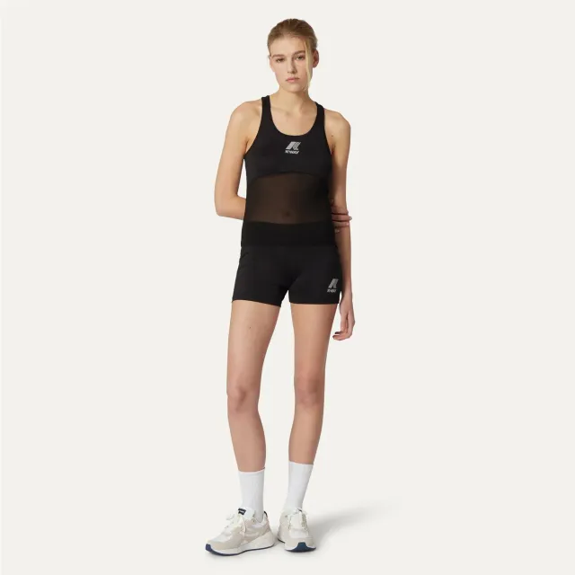 K-Way Liv pantaloni scurti sport dama negri