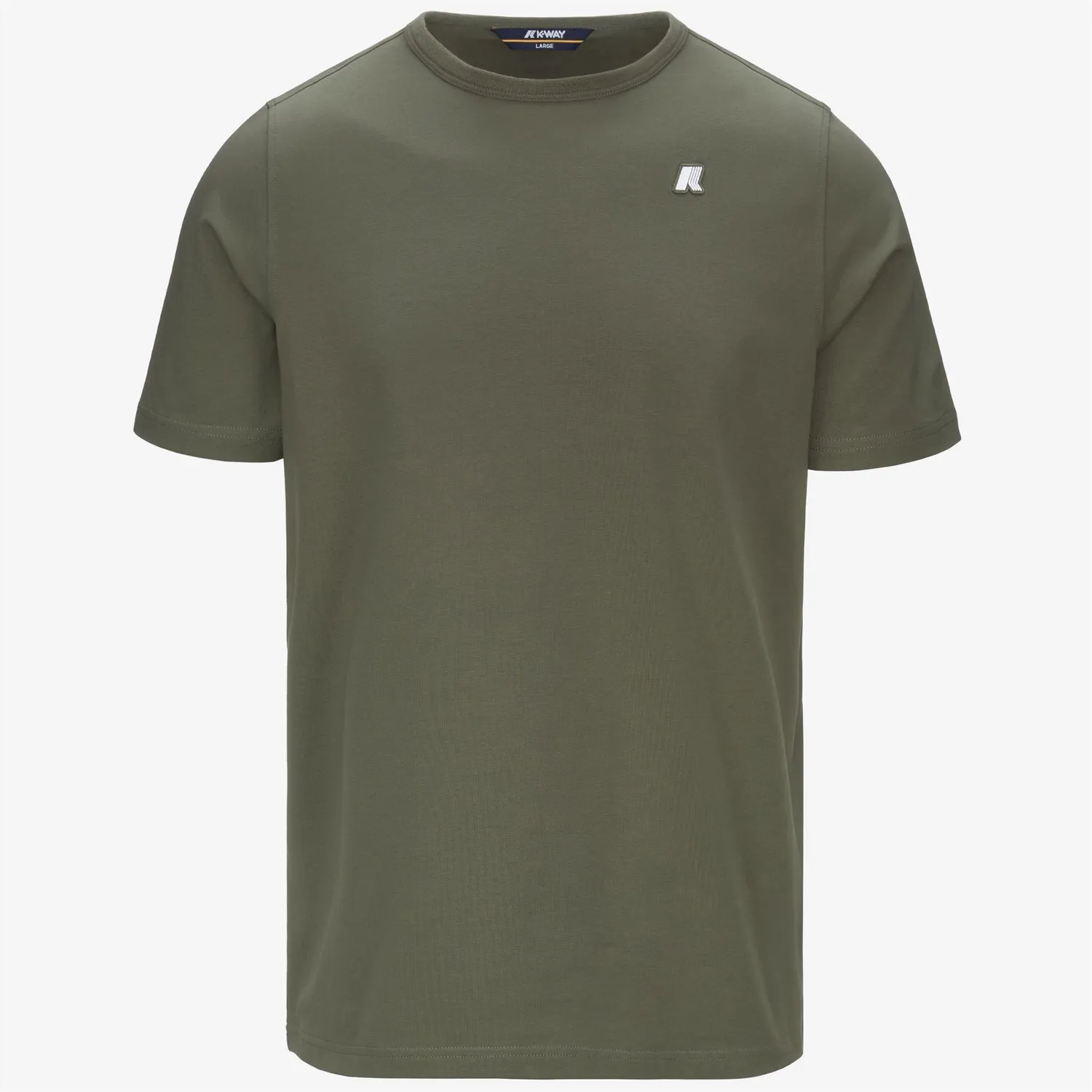 K-Way Adame Light Stretch Jersey tricou bărbați verde