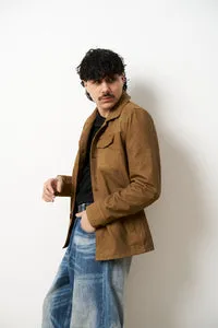 Mareus Amber Croc 613 geaca piele barbati Amber Nubuck