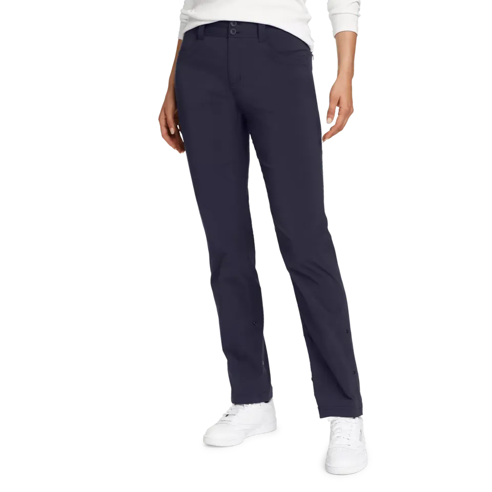 Eddie Bauer Sightscape pantaloni bej convertibili capri