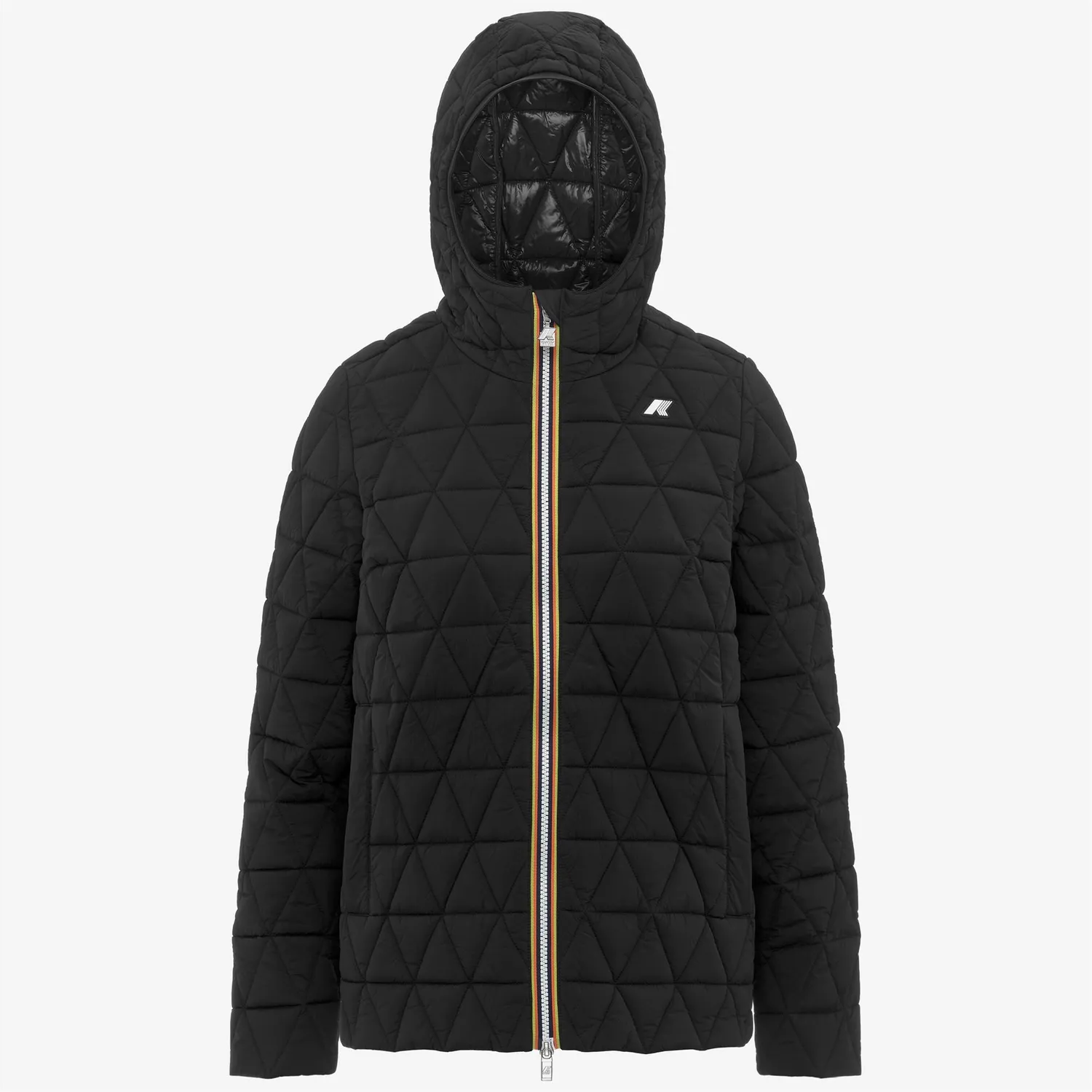 K-Way Madlaine Diamond Quilted Warm geaca scurta neagra dama