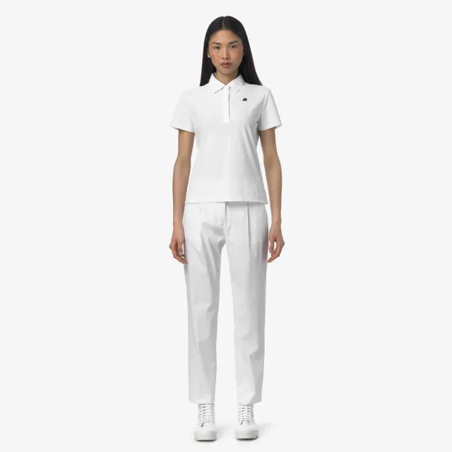 K-Way Eyre Twill Tech Golf pantaloni chino albi dama