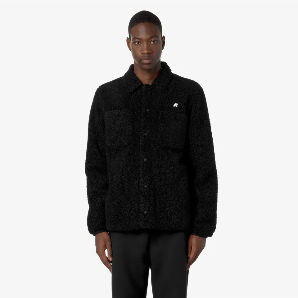 K-Way Cameron Sherpa Polar jacheta fleece negru calduroasa
