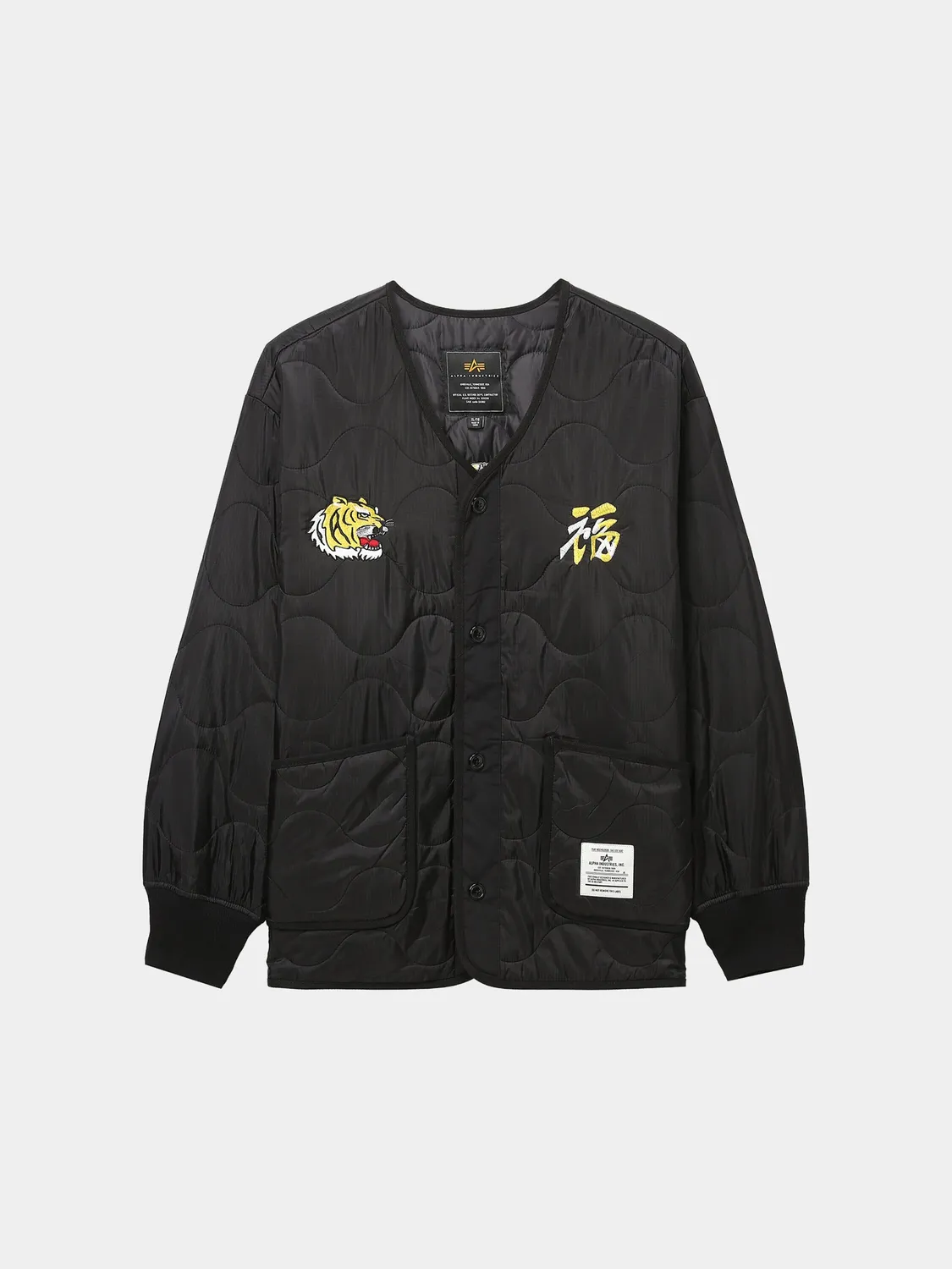 Alpha Industries UNFRM Tiger Liner geaca olive matlasata