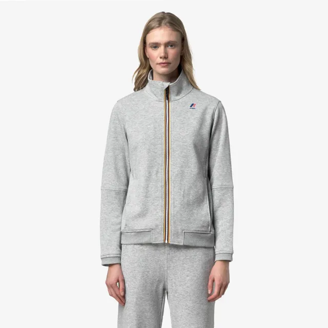 K-Way Pepin hanorac fleece unisex gri melanj