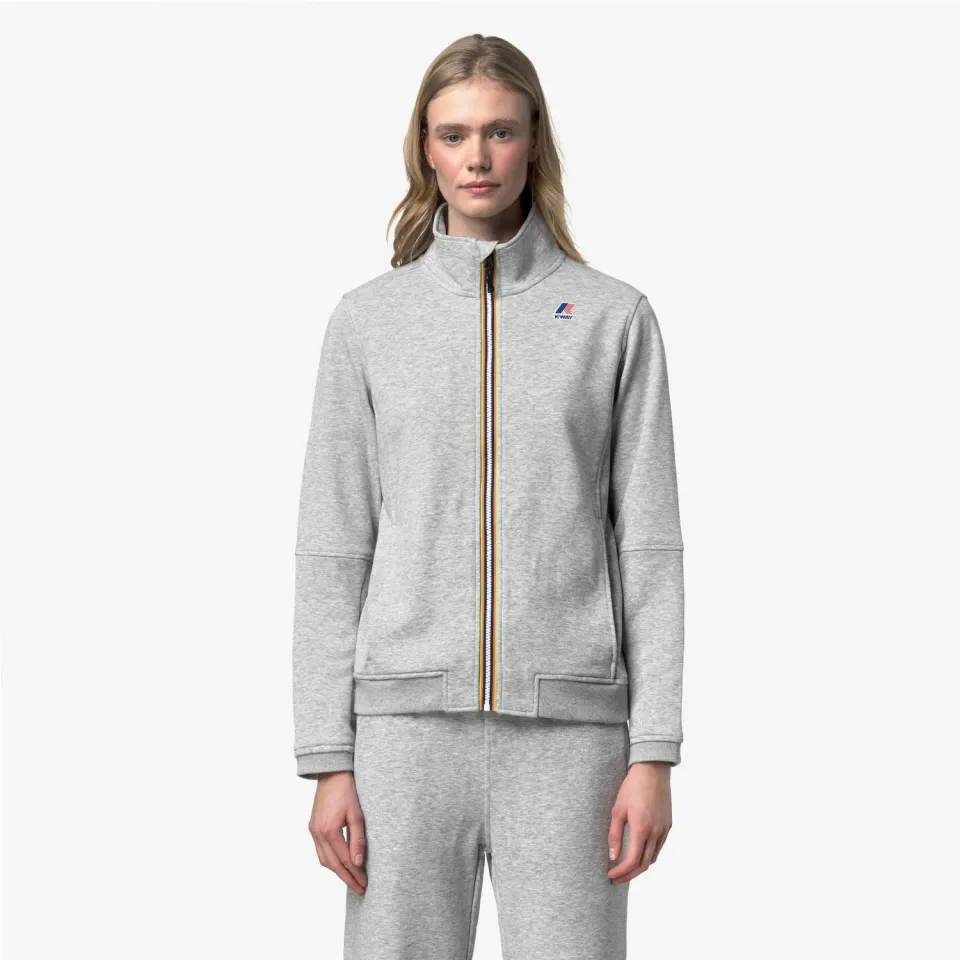 K-Way Pepin hanorac fleece unisex gri melanj