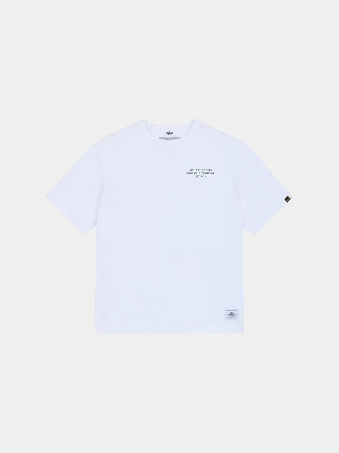 Alpha Industries Essential Dragon tricou negru bumbac