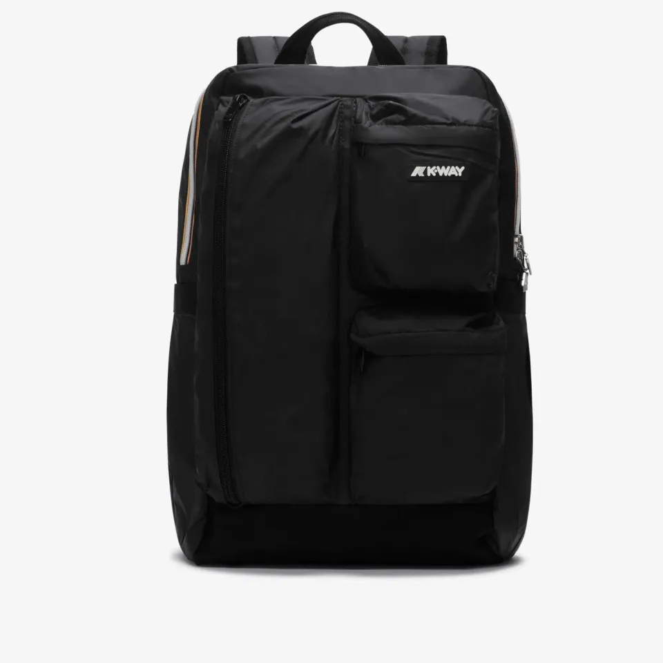 K-Way Ambert rucsac negru Black Pure impermeabil