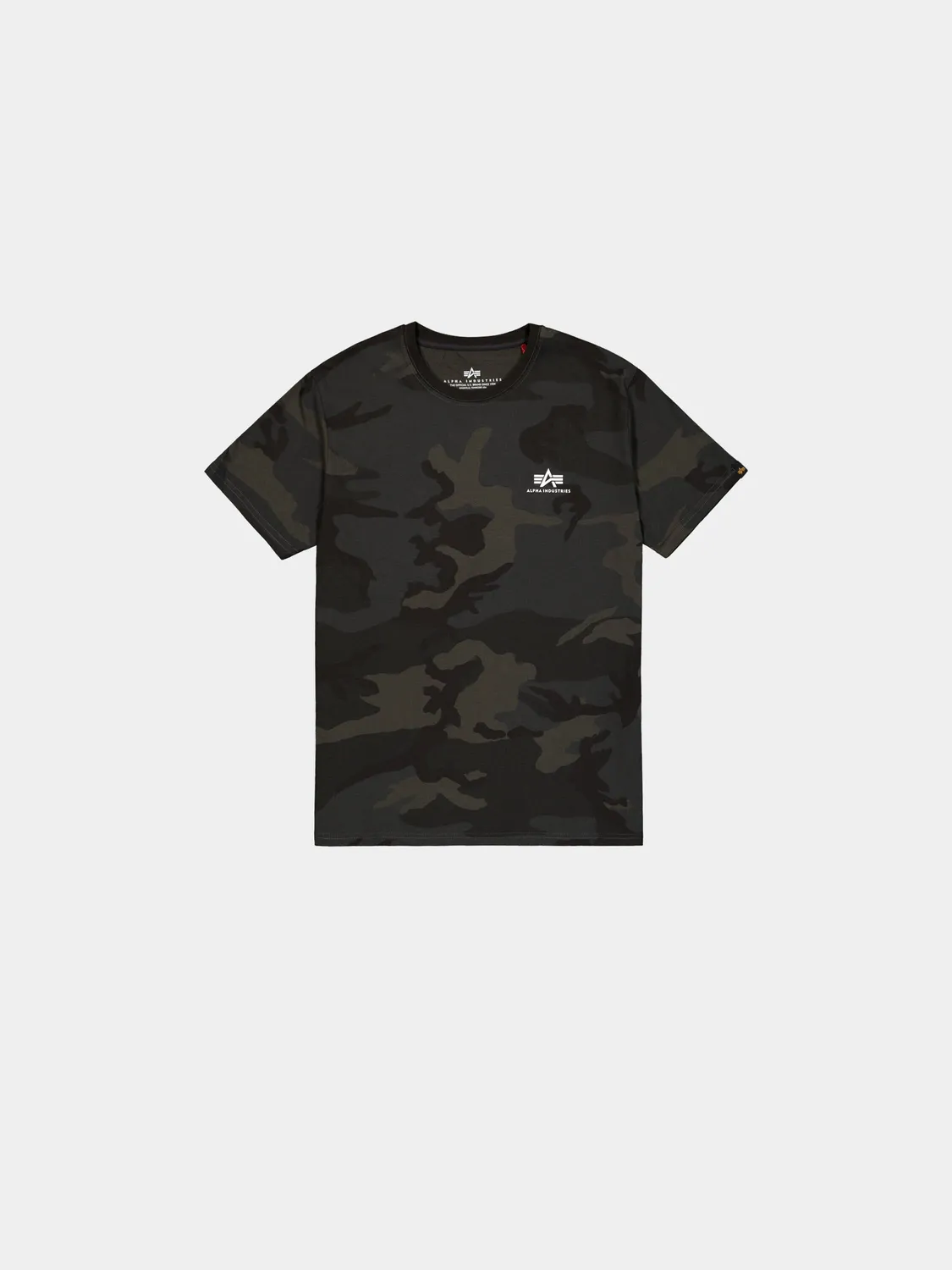 Alpha Industries Basic Small Logo tricou camo Desert Camo bumbac