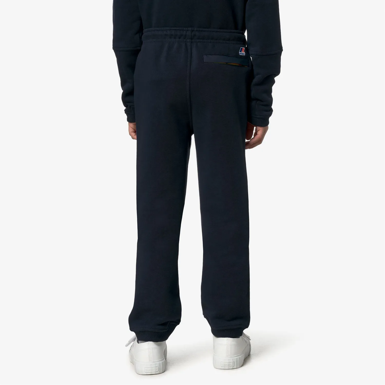 K-Way Philbert pantaloni sport fleece albastru copii