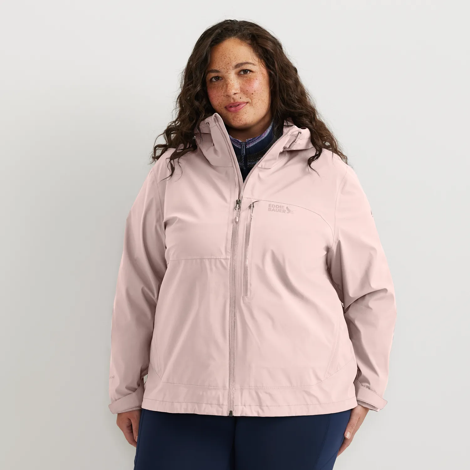 Eddie Bauer Cloud Cap 3L geaca ploaie neagra waterproof