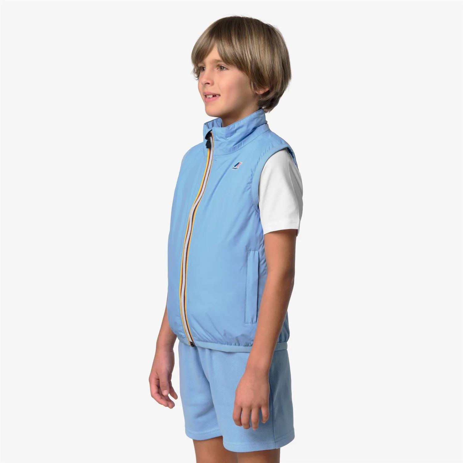 K-Way Le Vrai Rouland vestă copii Blue Cielo