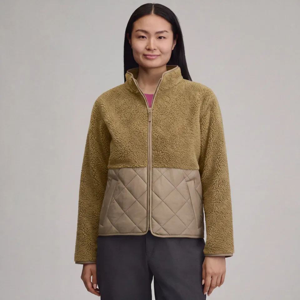 Eddie Bauer Wander geacă fleece damă neagră mixed