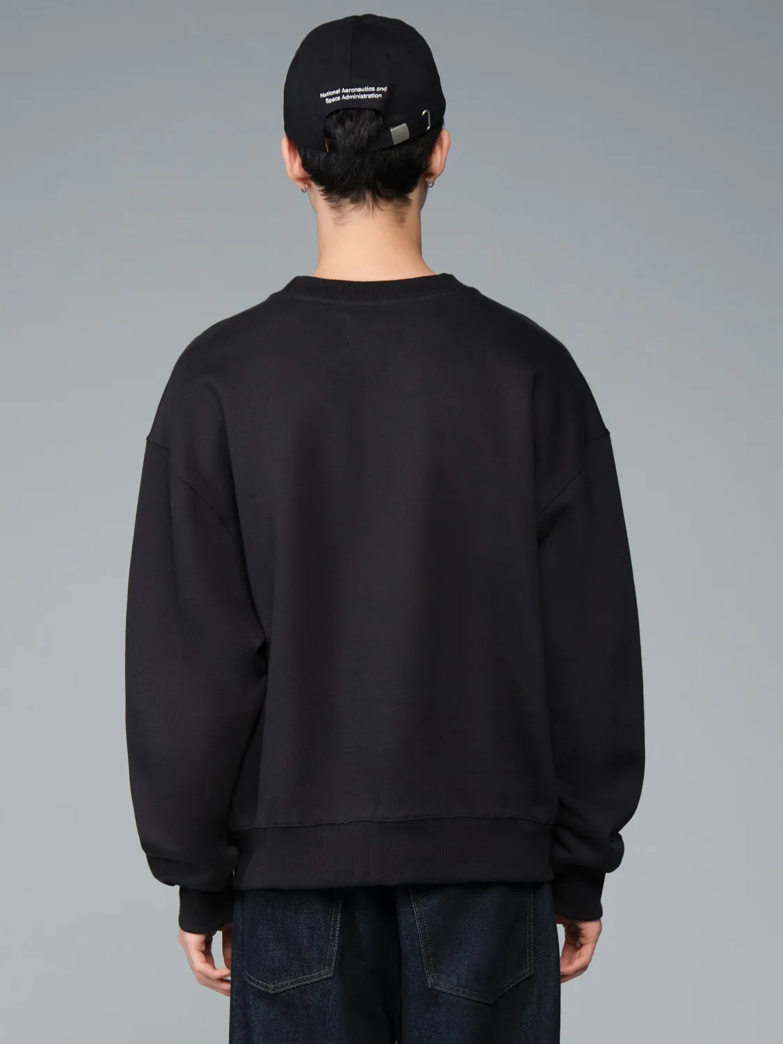 Alpha Industries NASA Galaxy șapcă neagră reglabilă
