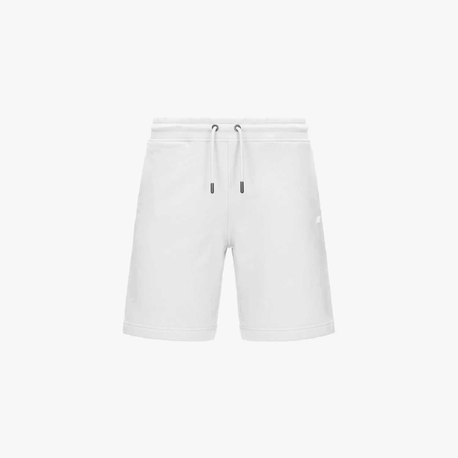 K-Way Erik French Terry pantaloni scurti albi bumbac