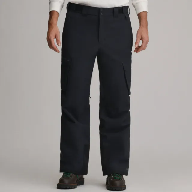 Eddie Bauer Powder Search 2.0 pantaloni schi negri impermeabili