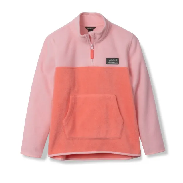 Eddie Bauer Quest Fleece 1/4-Zip bluză polar fete Aqua