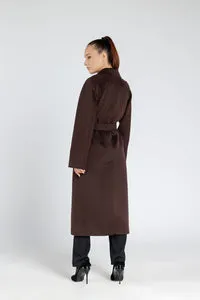 Mareus Casmir Dark Chocolate 366 palton lung 118 cm