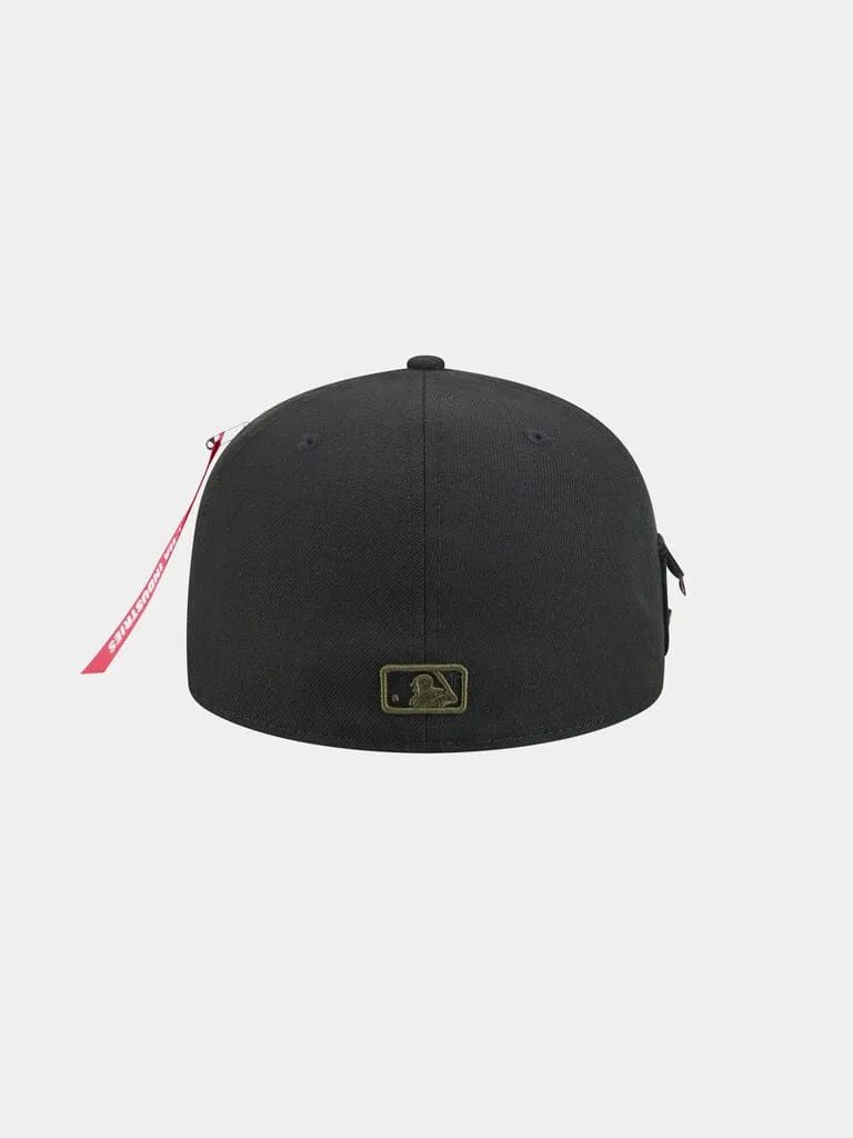 Alpha Industries Astros 59FIFTY șapcă fitted negru poliester