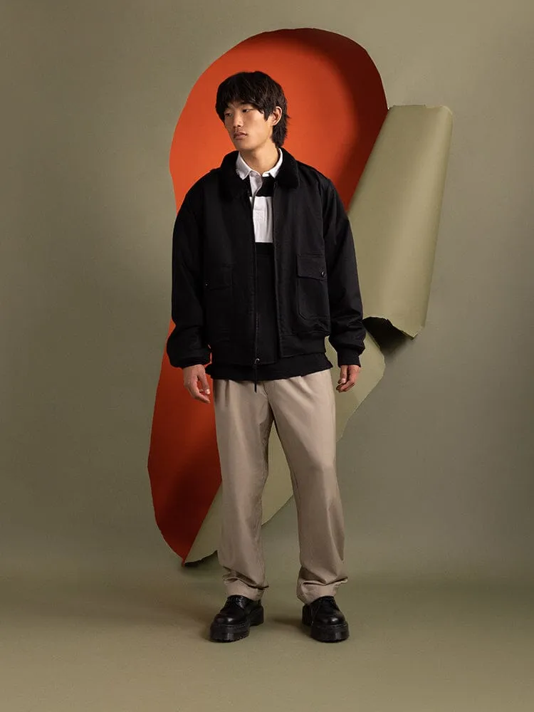 Alpha Industries B-10 1940s geaca bomber neagra