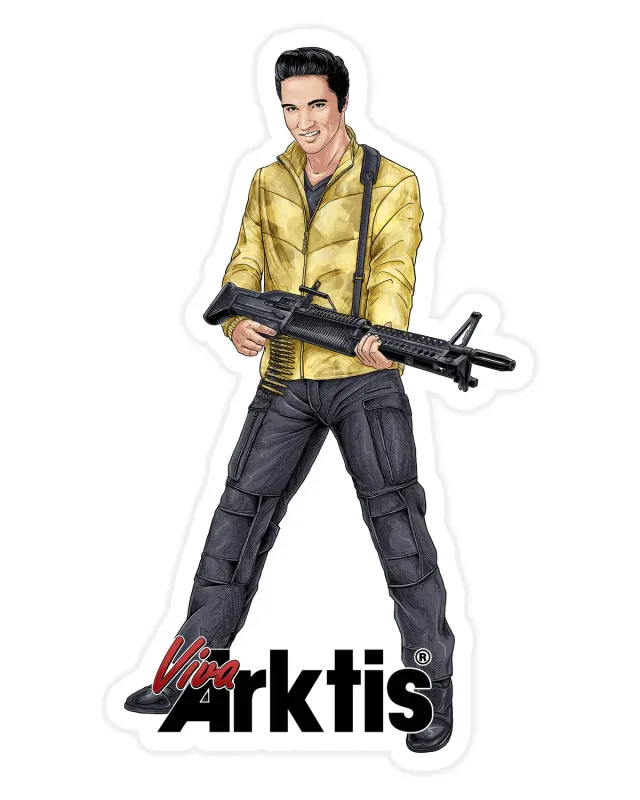 Arktis Viva sticker vinil transparent 9,4 cm