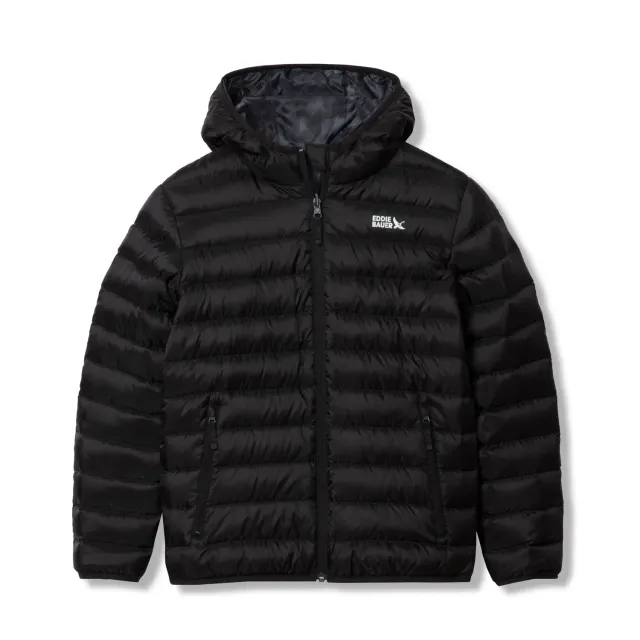 Eddie Bauer CirrusLite geaca copii negru 7/8 puf