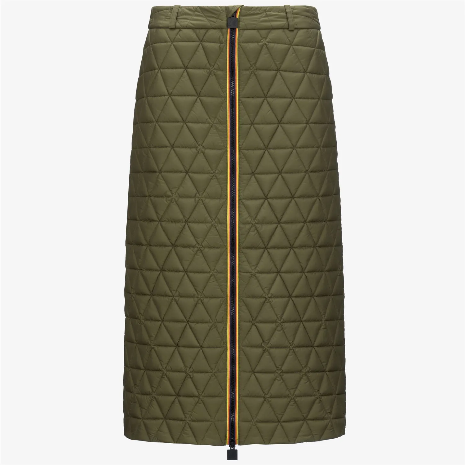 K-Way Tech Thermo Light Maralie fusta lunga Green Winter matlasata