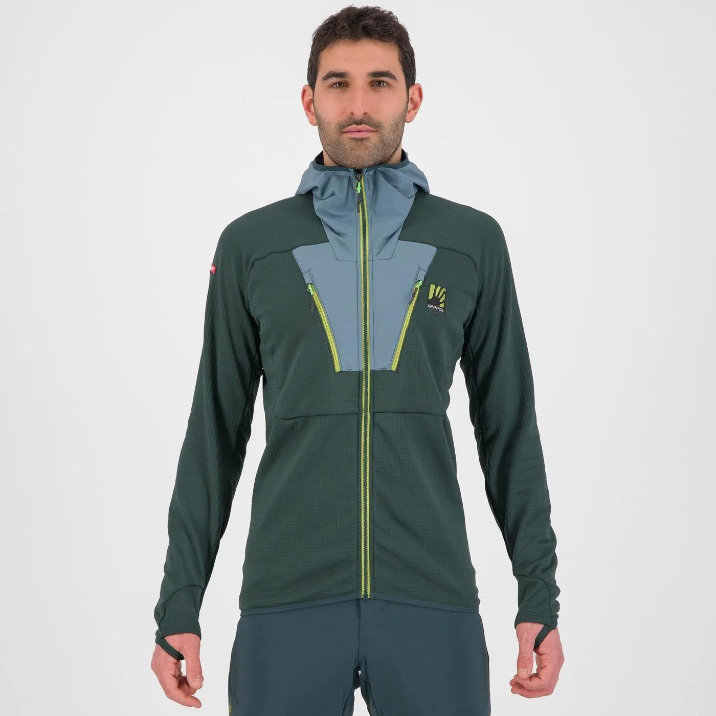 Karpos Highest Hoodie Fleece polar cu gluga calduros