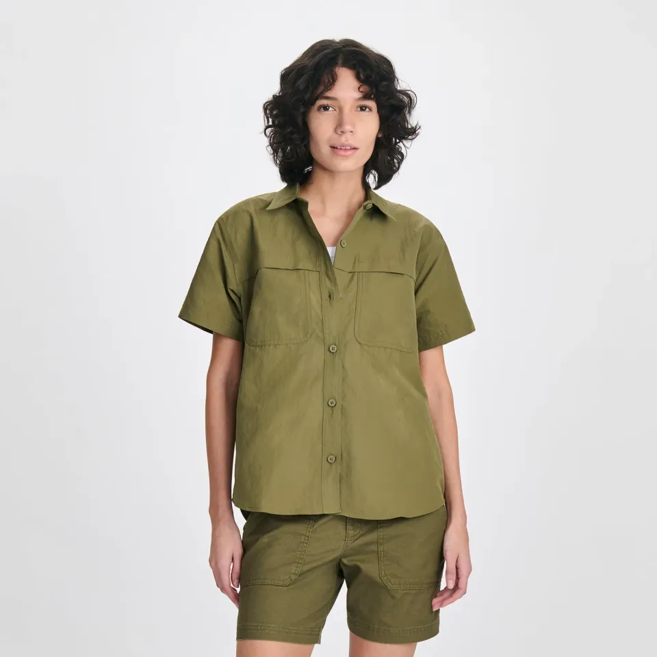 Eddie Bauer Rainier cămașă White protecție solară