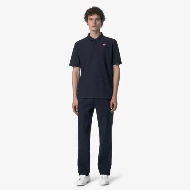 K-Way Ralph Twill Tech Golf pantaloni chino albastri