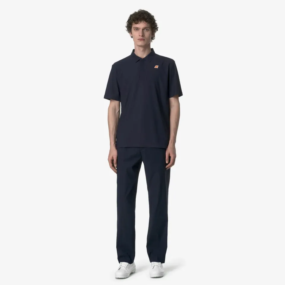 K-Way Ralph Twill Tech Golf pantaloni chino albastri