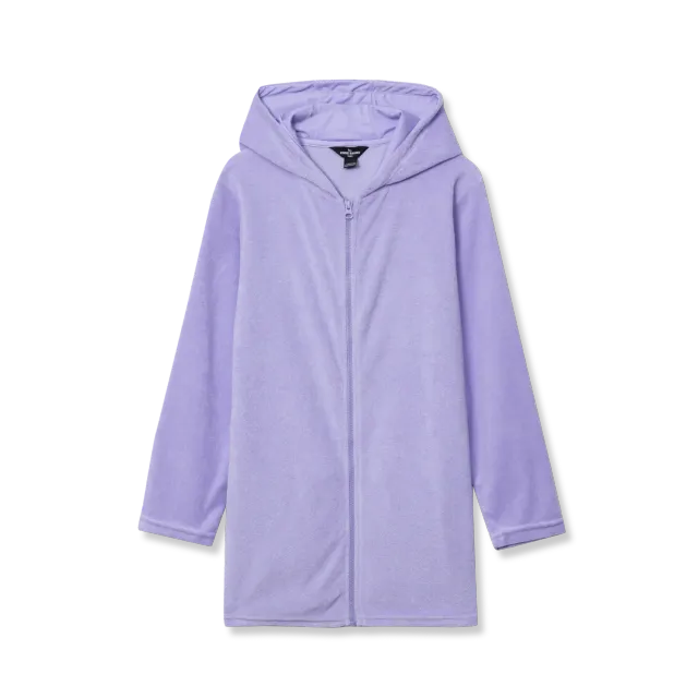 Eddie Bauer Sea Spray halat plaja fete lavender UPF30