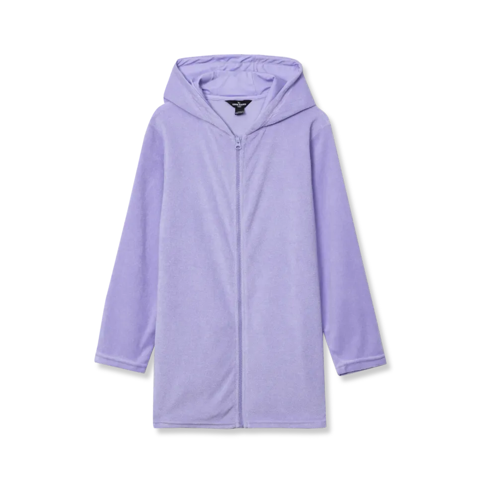 Eddie Bauer Sea Spray halat plaja fete lavender UPF30
