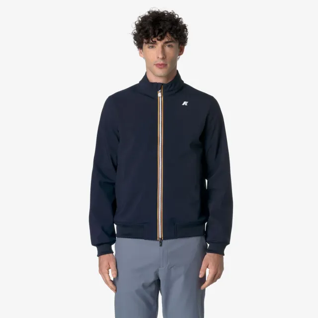 K-Way Arsene Bonded K6131CW geaca Blue Depth slim