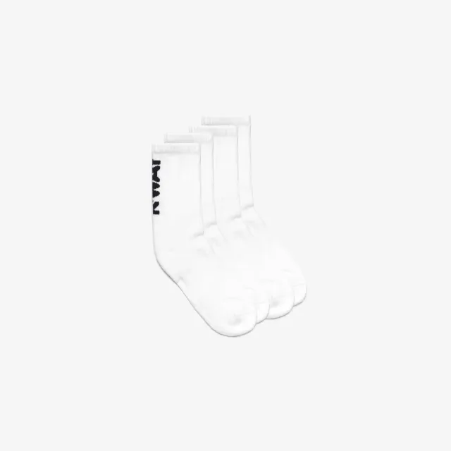 K-Way Anselmo Lettering Bipack sosete barbati alb-albastru
