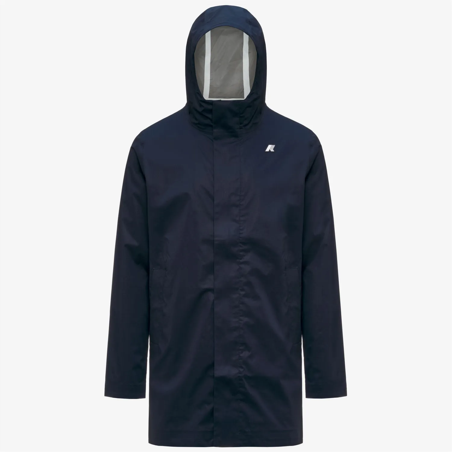 K-Way Tommy Cotton 3Layers palton Blue Depth