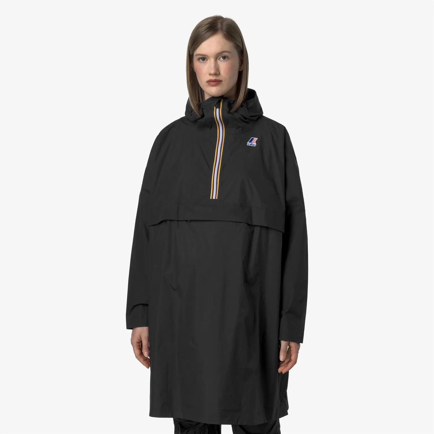 K-Way Le Vrai 4.0 Fortune poncho unisex negru 10000 mm
