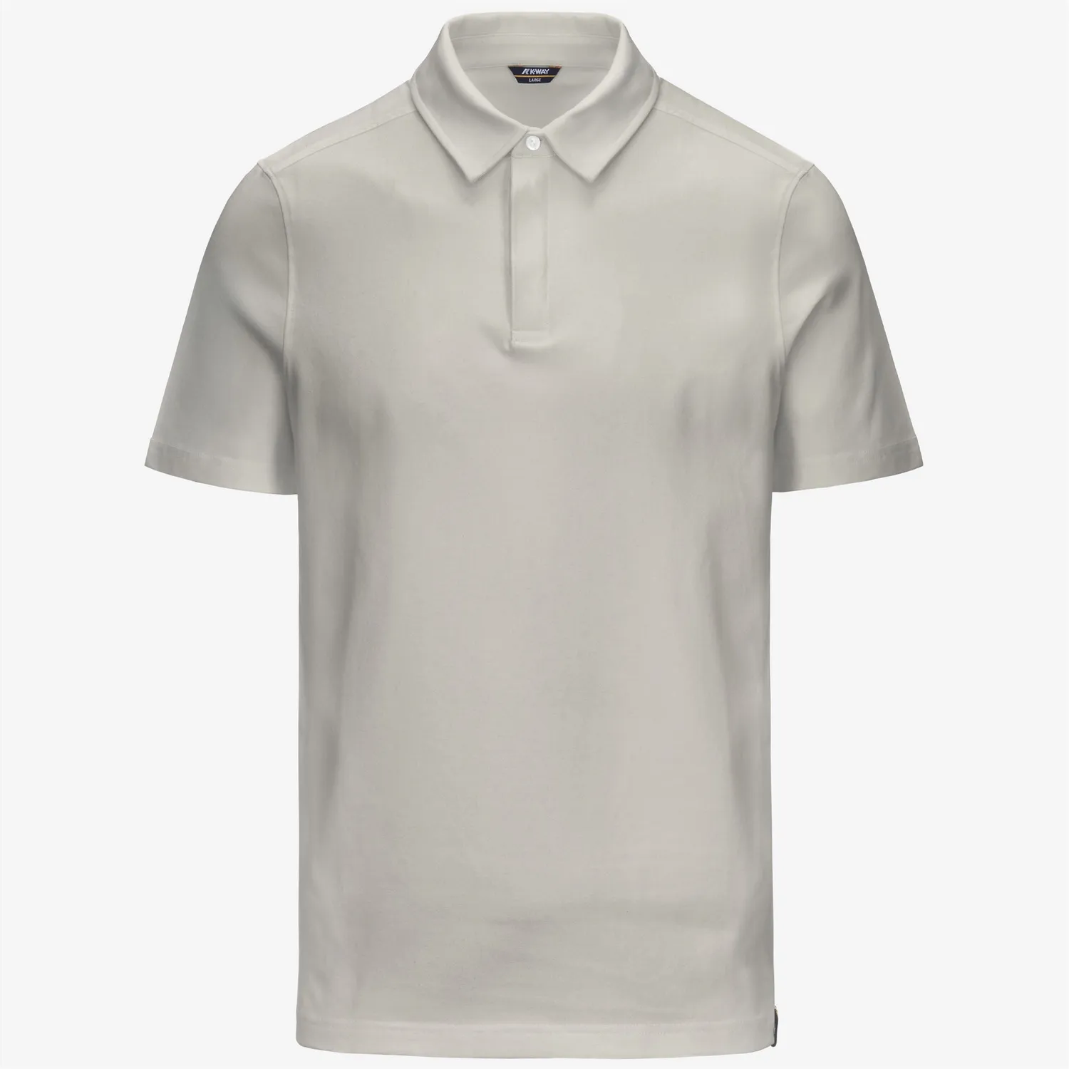 K-Way Vincelle Ice Cotton tricou polo barbati bej bumbac