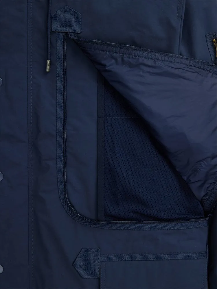 Alpha Industries N-3B Alpine Gen II parka Replica Blue foarte calda