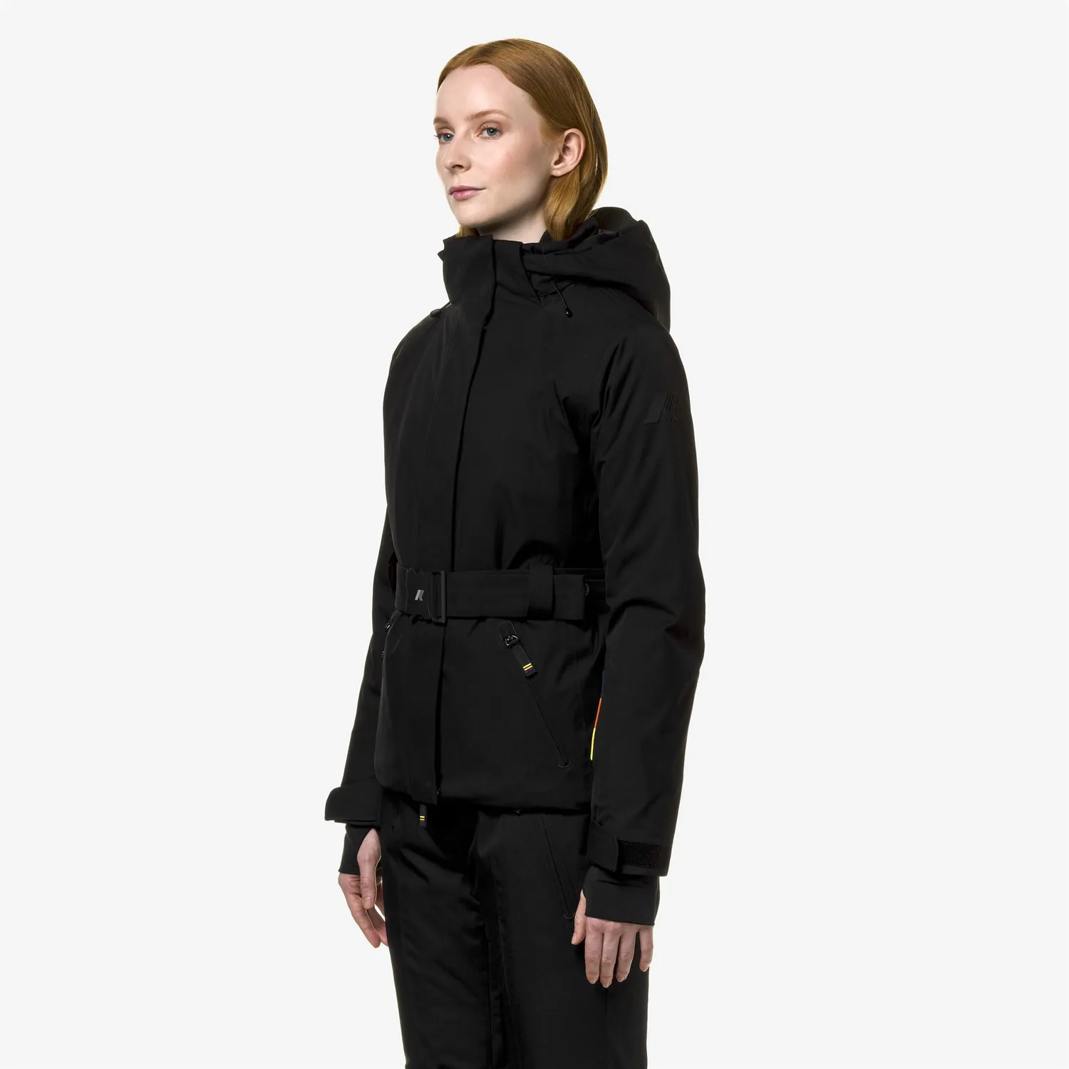 K-Way Chevril Micro Twill geacă neagră schi