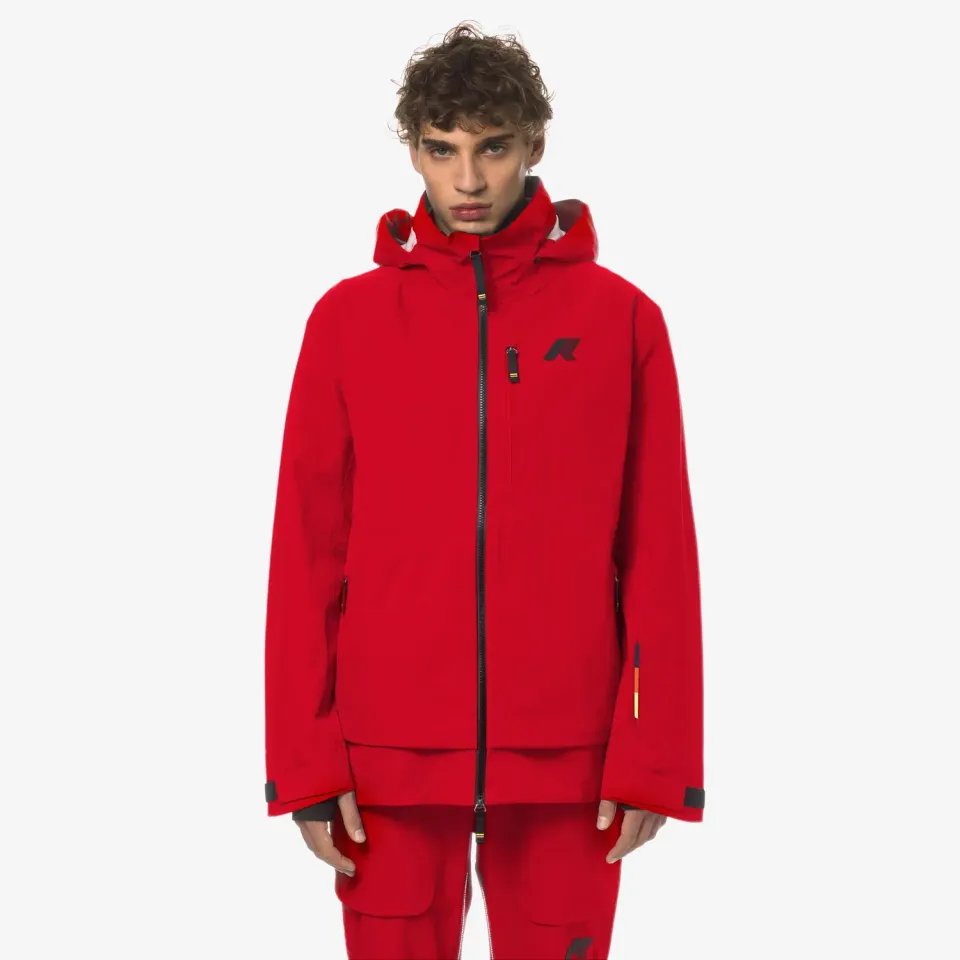 K-Way Bozel 3 Layers geaca rosie schi