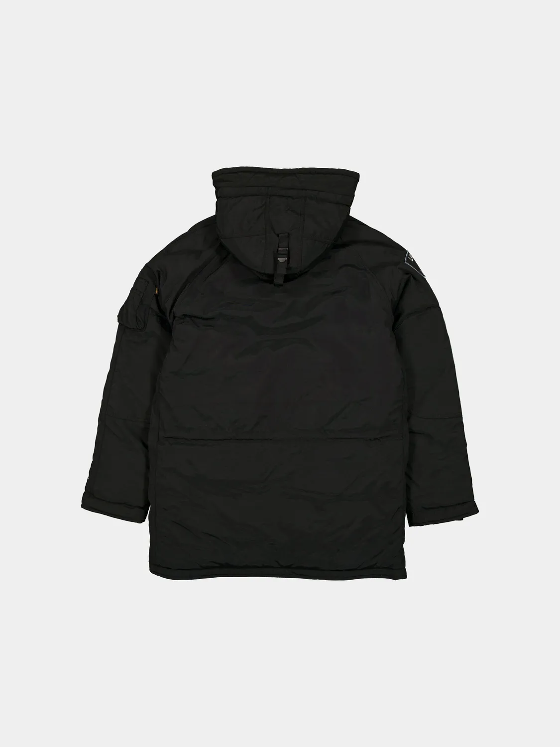 Alpha Industries N-3B Parka parka bărbați negru căptușeală groasă