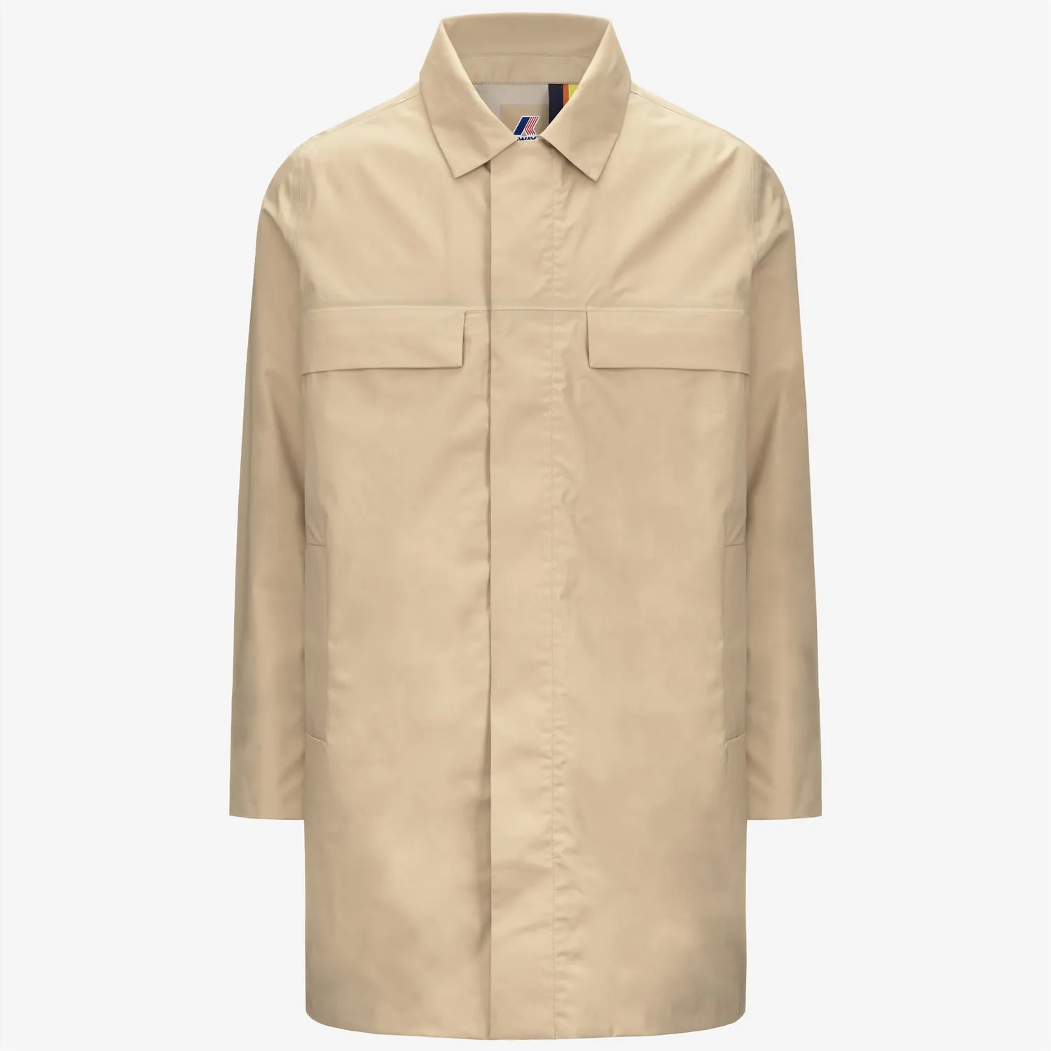 K-Way Poir 3L Poplin palton barbati bej bumbac