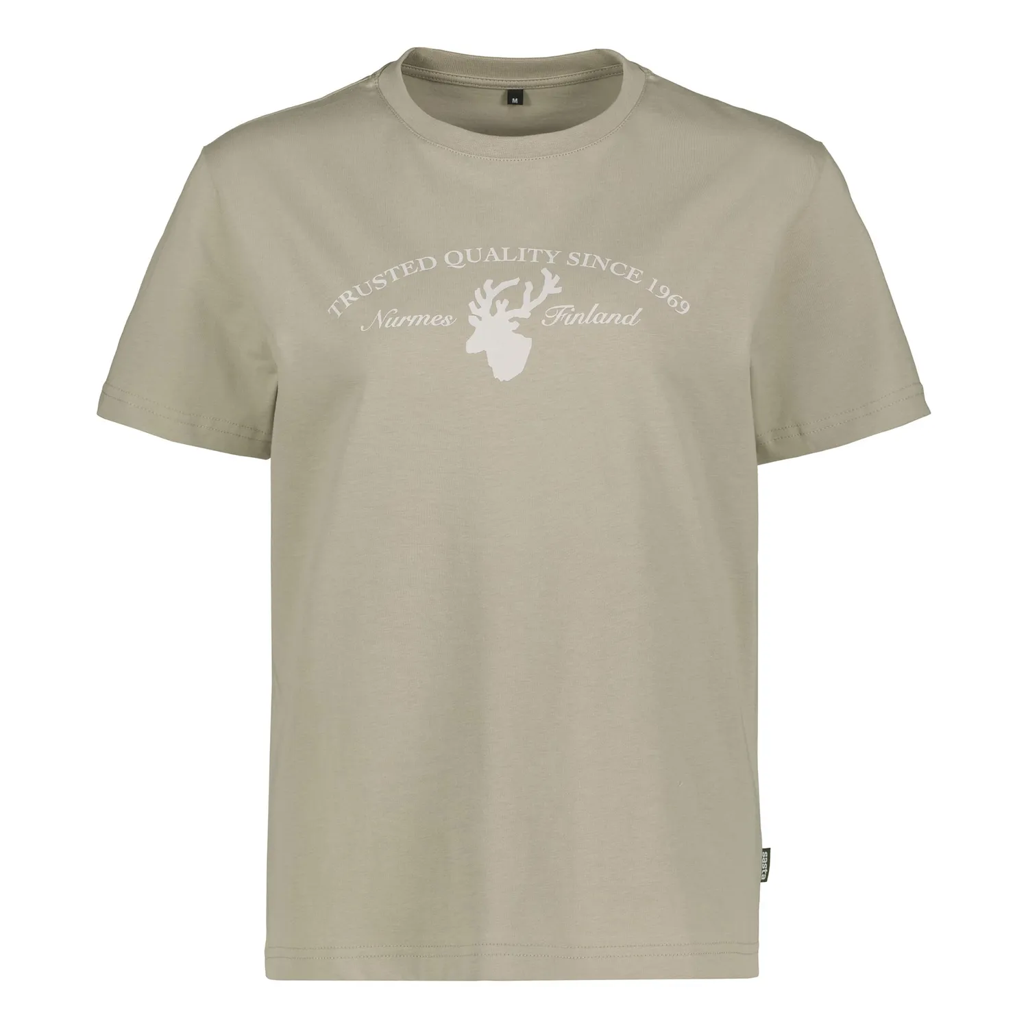 Sasta Trusted Deer W tricou dama alb bumbac organic