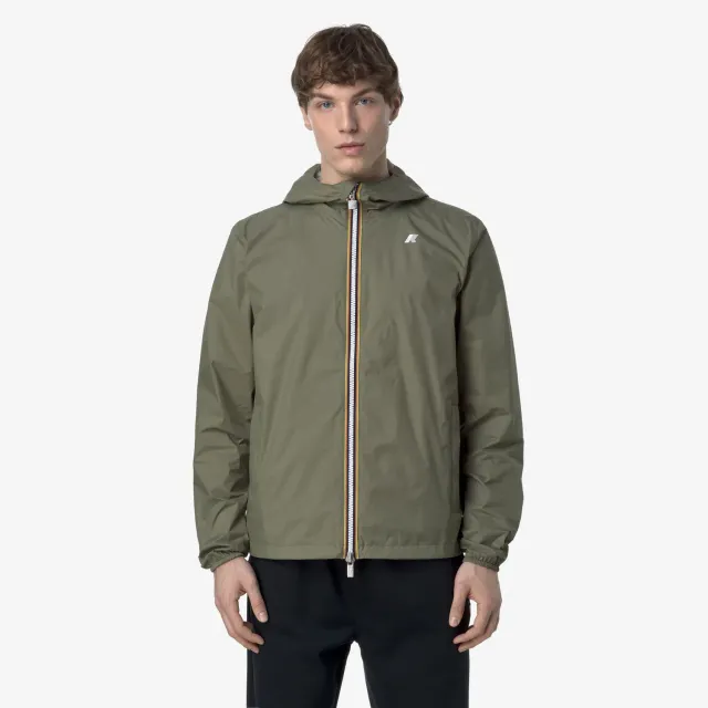 K-Way Jake Plus.2 Double geacă verde reversibilă