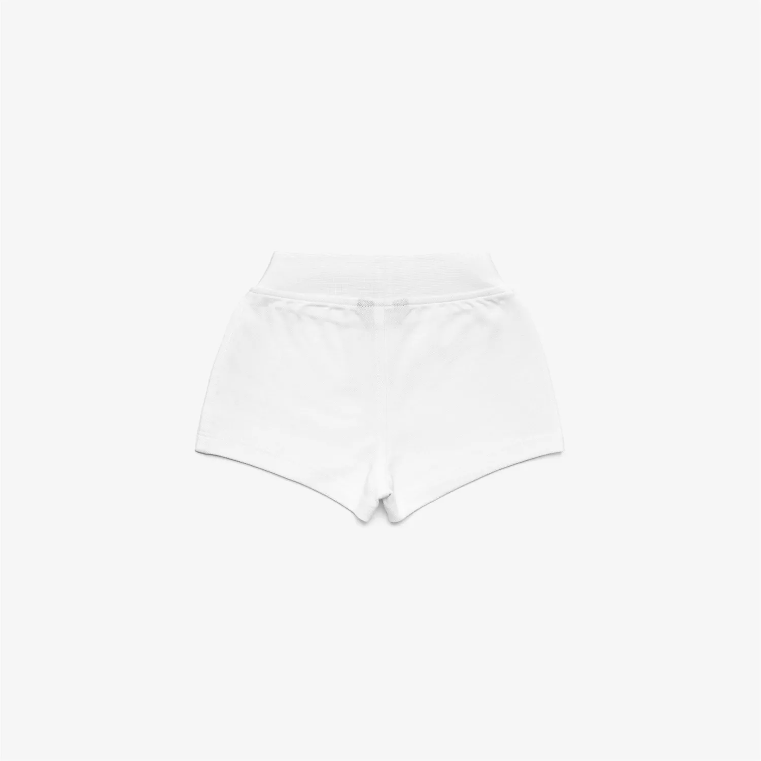 K-Way Noisette Pique sort copii alb bumbac elastic