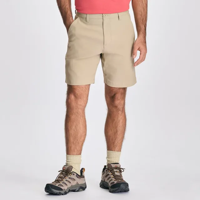 Eddie Bauer Horizon Takeoff Chino pantaloni scurti bej lejeri