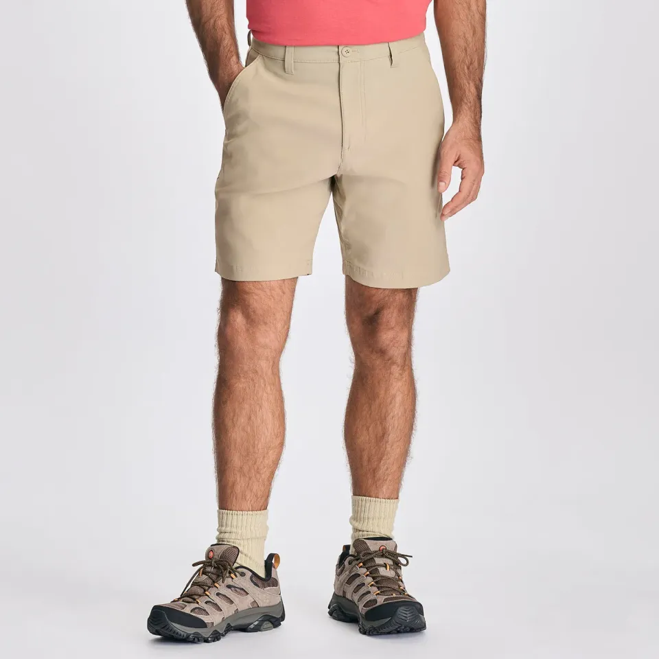 Eddie Bauer Horizon Takeoff Chino pantaloni scurti bej lejeri