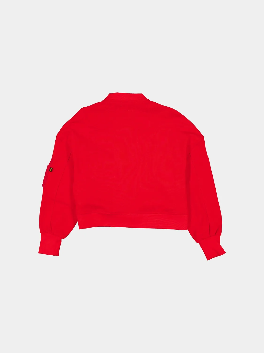 Alpha Industries L-2B French Terry geaca dama rosu bumbac